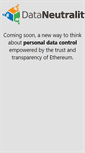Mobile Screenshot of dataneutrality.com